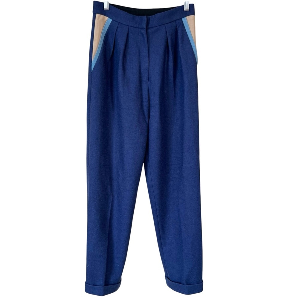 Roksanda Ilincic Pleated Wool Trousers